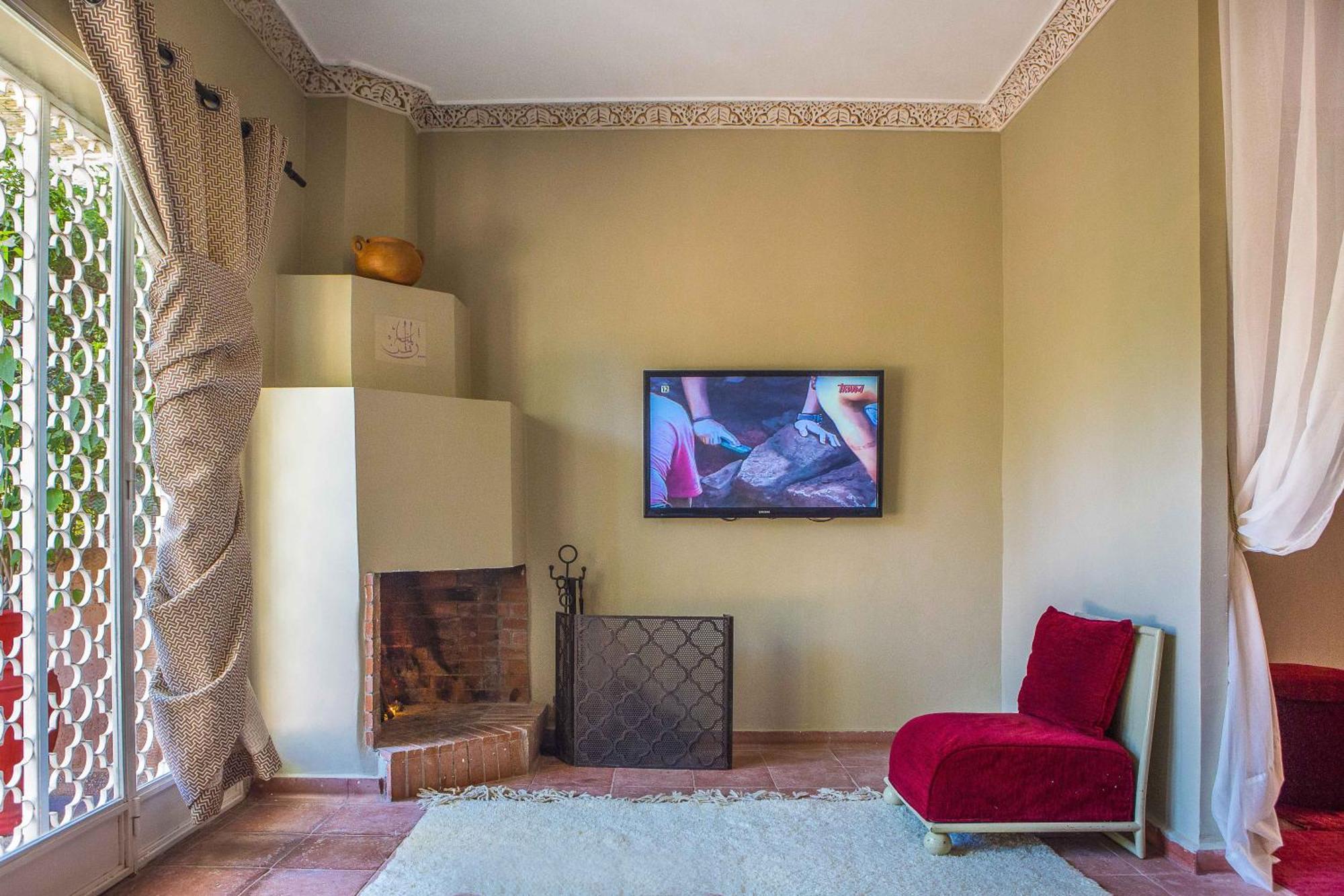 Le Bled Ferme Panzió Lahebichate Szoba fotó